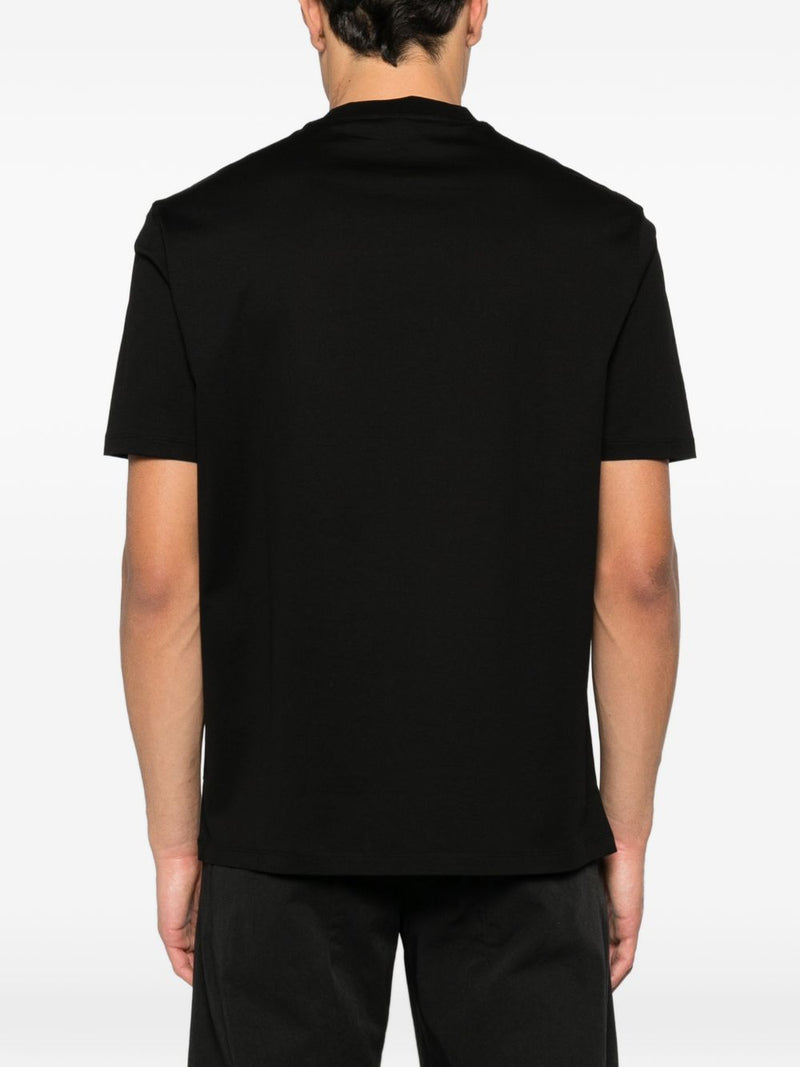 Emporio Armani Logo cotton t-shirt | Urbalenti™ NYC