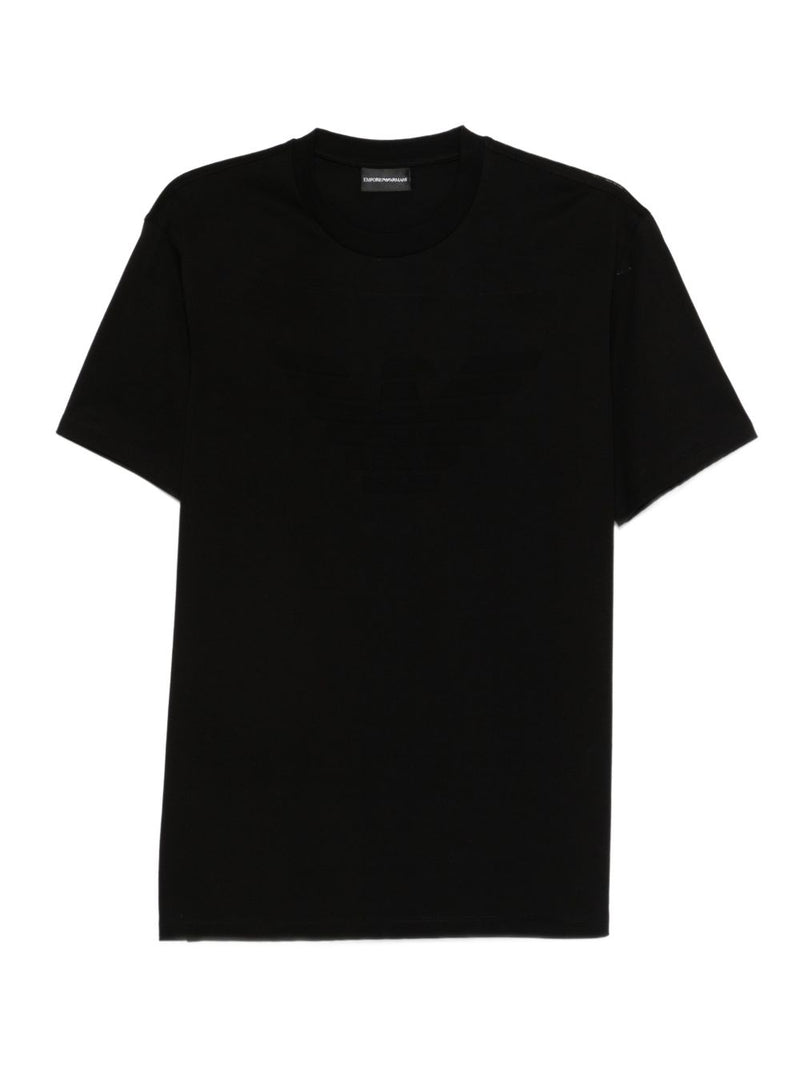 Emporio Armani Logo cotton t-shirt | Urbalenti™ NYC