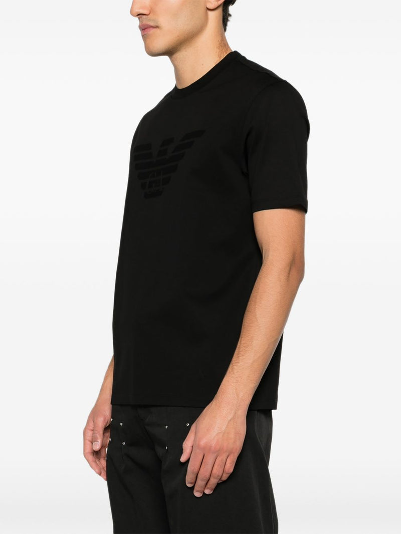 Emporio Armani Logo cotton t-shirt | Urbalenti™ NYC