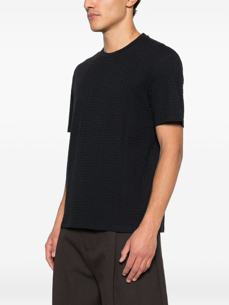 Emporio Armani Emporio Armani Logo cotton t-shirt | URBALENTI™ NYC