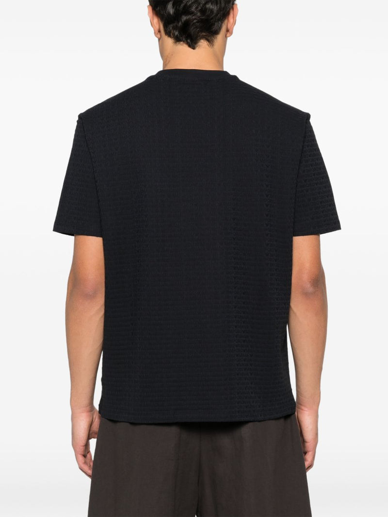 Emporio Armani Emporio Armani Logo cotton t-shirt | URBALENTI™ NYC