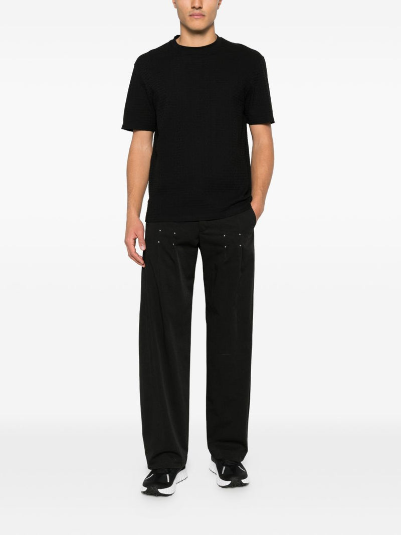 Emporio Armani Logo cotton t-shirt | Urbalenti™ NYC