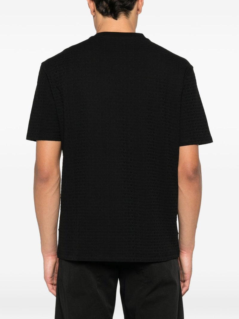 Emporio Armani Logo cotton t-shirt | Urbalenti™ NYC