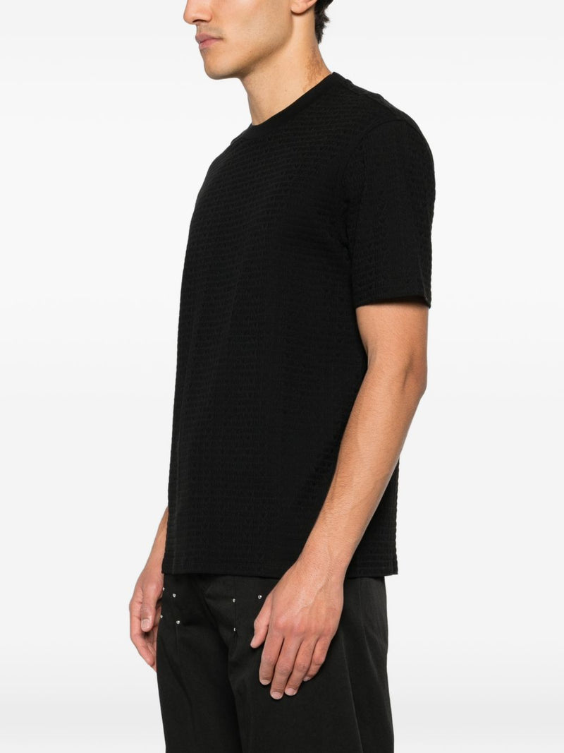Emporio Armani Logo cotton t-shirt | Urbalenti™ NYC