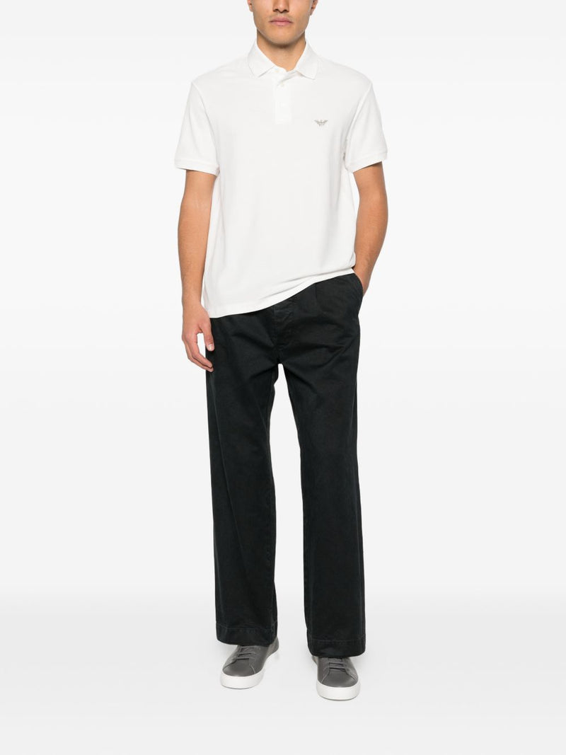 Emporio Armani Cotton polo shirt | Urbalenti™ NYC