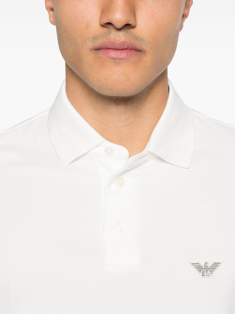 Emporio Armani Cotton polo shirt | Urbalenti™ NYC