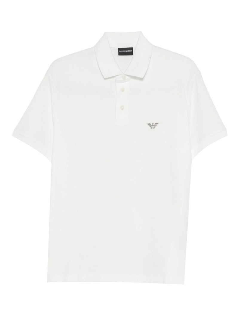 Emporio Armani Cotton polo shirt | Urbalenti™ NYC