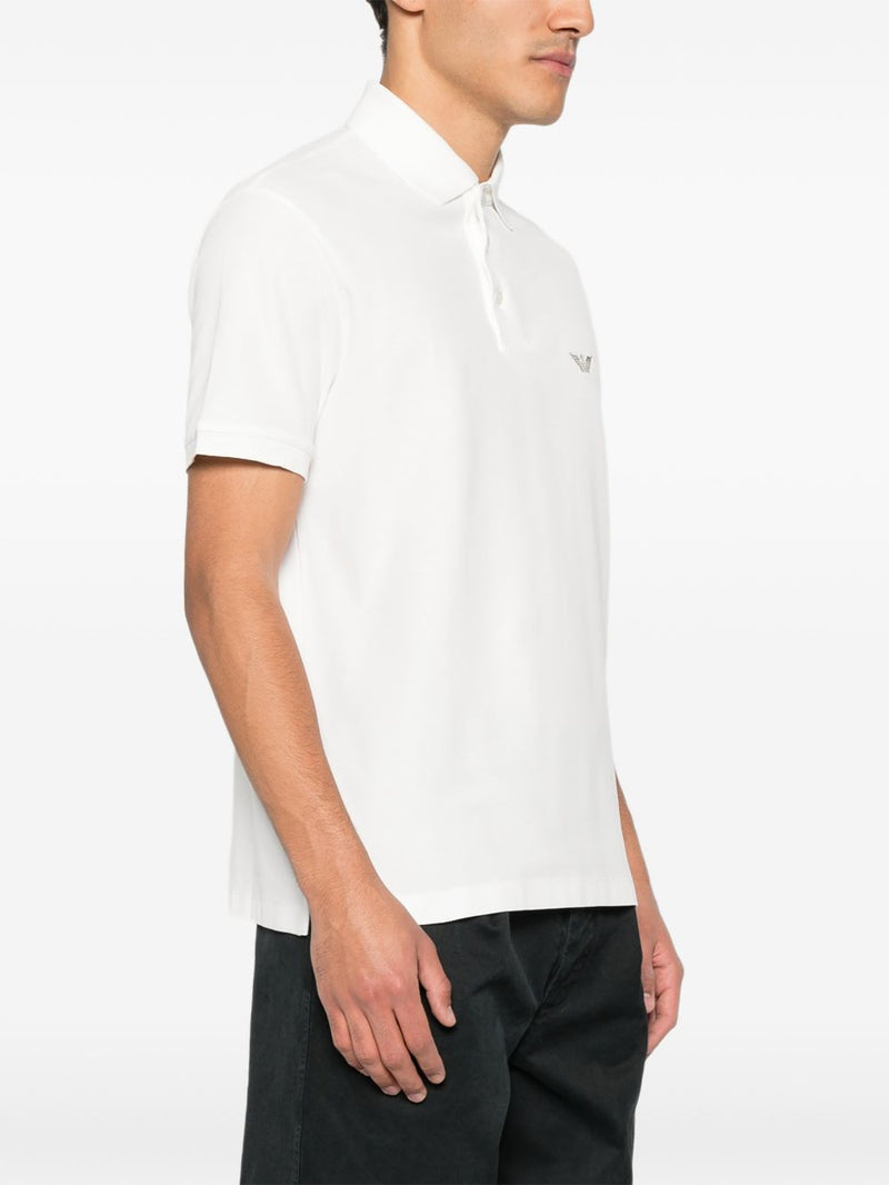 Emporio Armani Cotton polo shirt | Urbalenti™ NYC