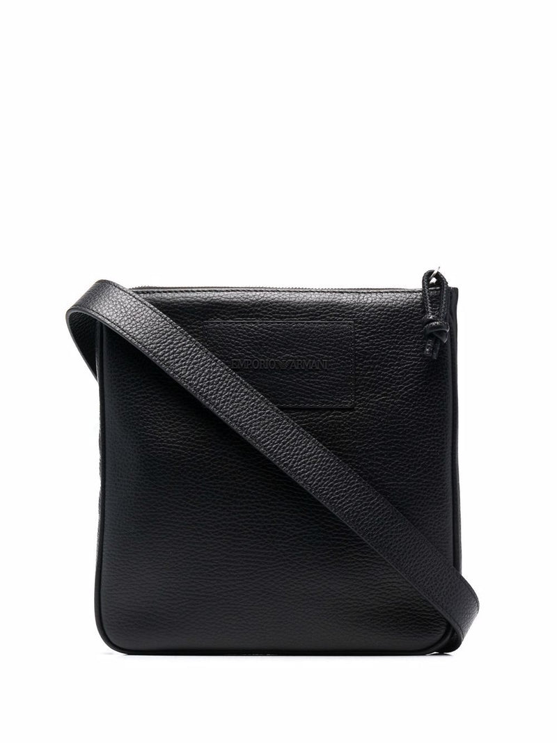 Emporio Armani Emporio Armani logo-embossed messenger bag