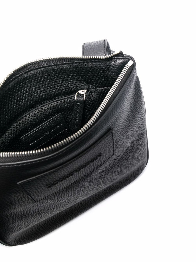 Emporio Armani Emporio Armani logo-embossed messenger bag