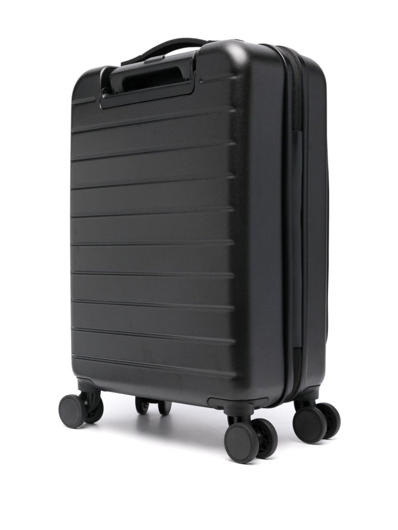 Emporio Armani carry-on suitcase with logo plaque | Urbalenti | Urbalent... | Urbalenti™ NYC