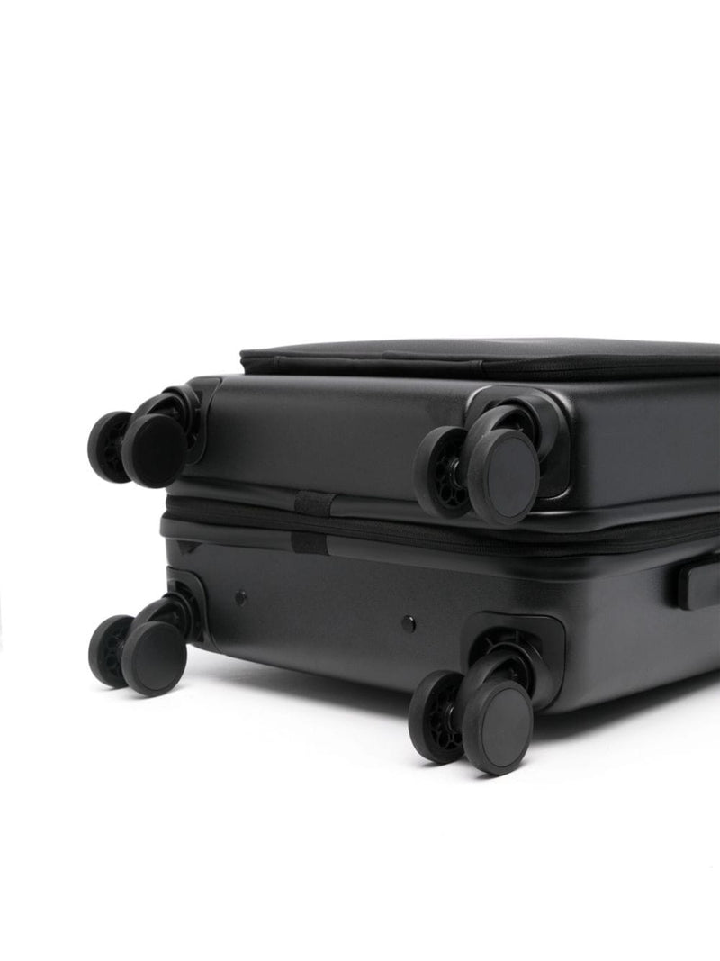 Emporio Armani carry-on suitcase with logo plaque | Urbalenti | Urbalent... | Urbalenti™ NYC