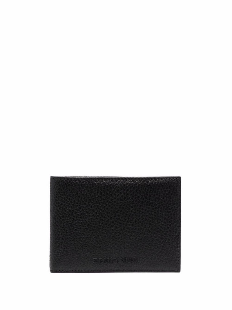 Emporio Armani Emporio Armani Emporioarmani Tumbled Leather Wallet