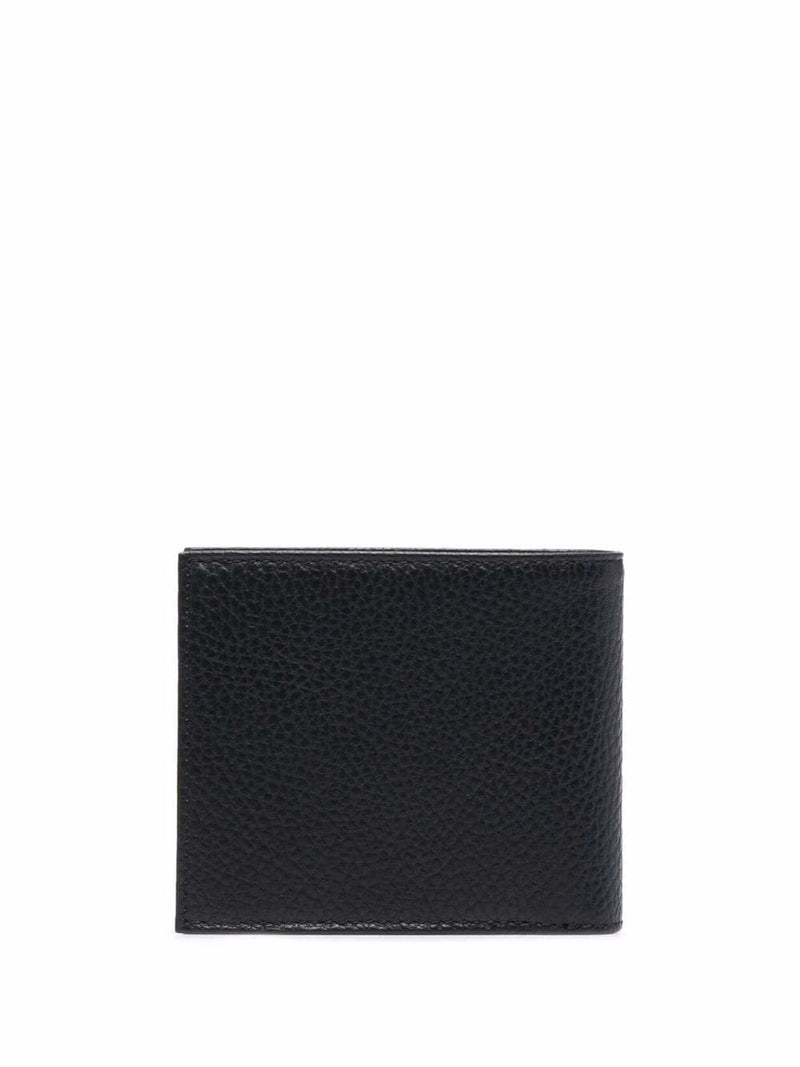 Emporio Armani Emporio Armani Grained Leather Wallet With Coin Pocket