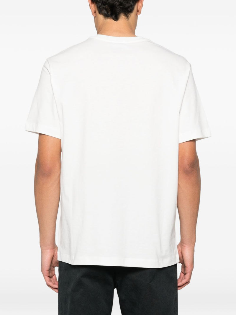 Emporio Armani Printed cotton t-shirt | Urbalenti™ NYC