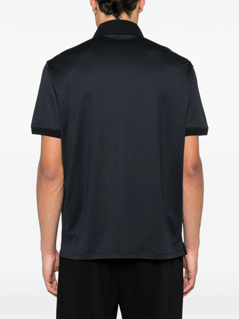 Emporio Armani Cotton polo shirt | Urbalenti™ NYC