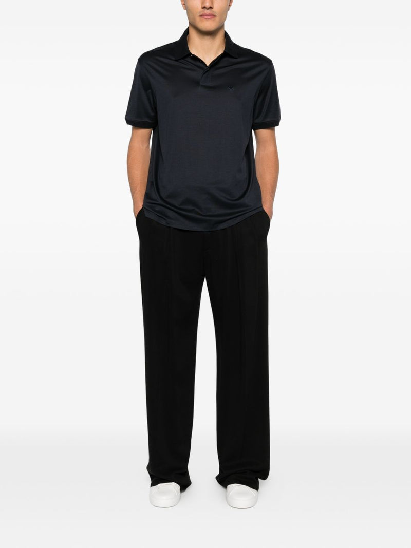 Emporio Armani Cotton polo shirt | Urbalenti™ NYC