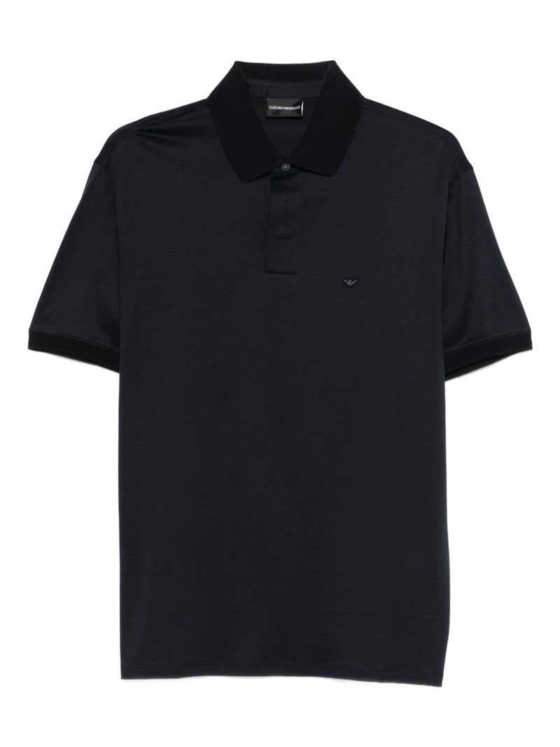 Emporio Armani Cotton polo shirt | Urbalenti™ NYC