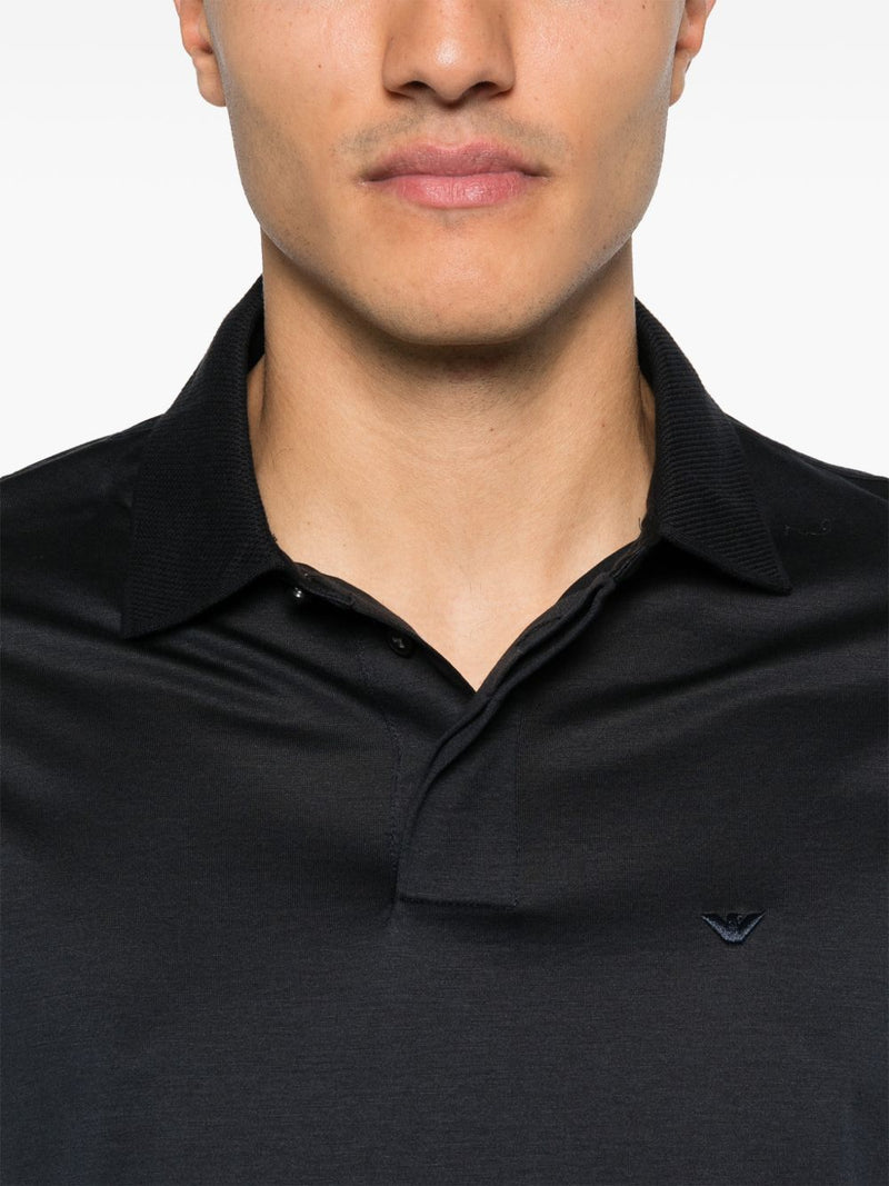 Emporio Armani Cotton polo shirt | Urbalenti™ NYC