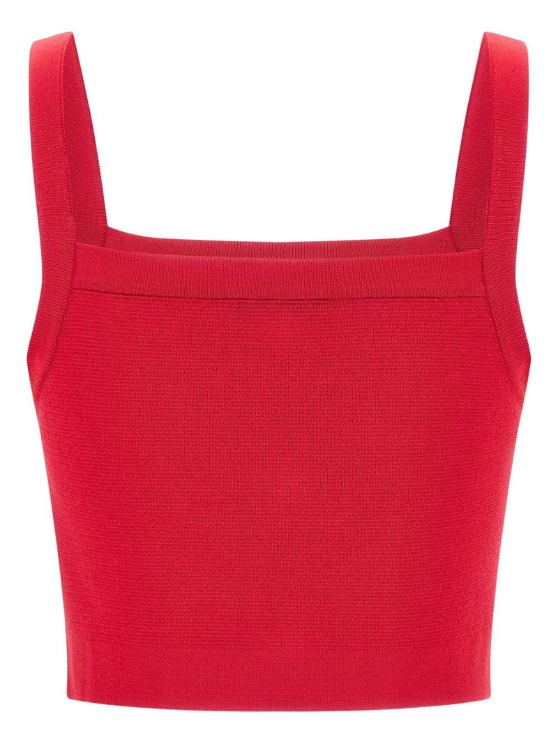 Balmain Balmain Knit bralette top with buttons