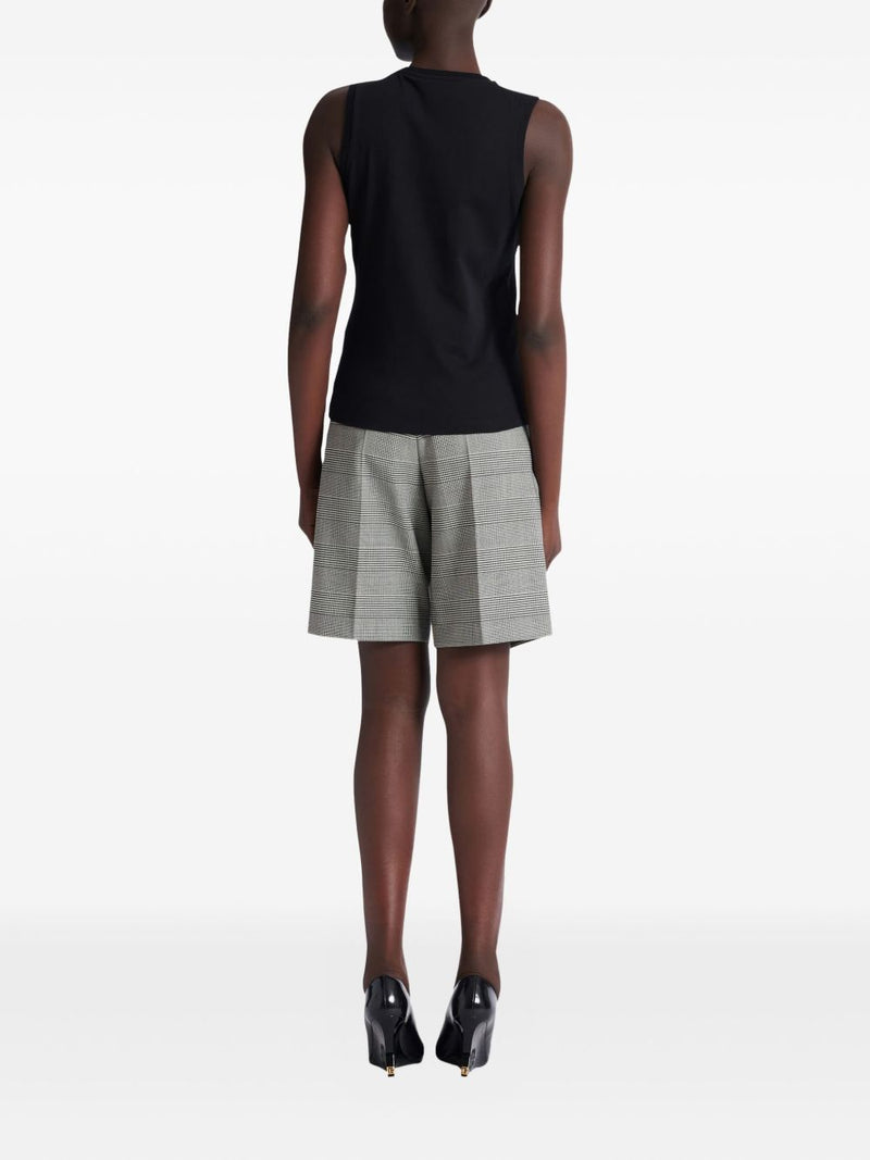 Balmain Balmain Logo cotton tank top