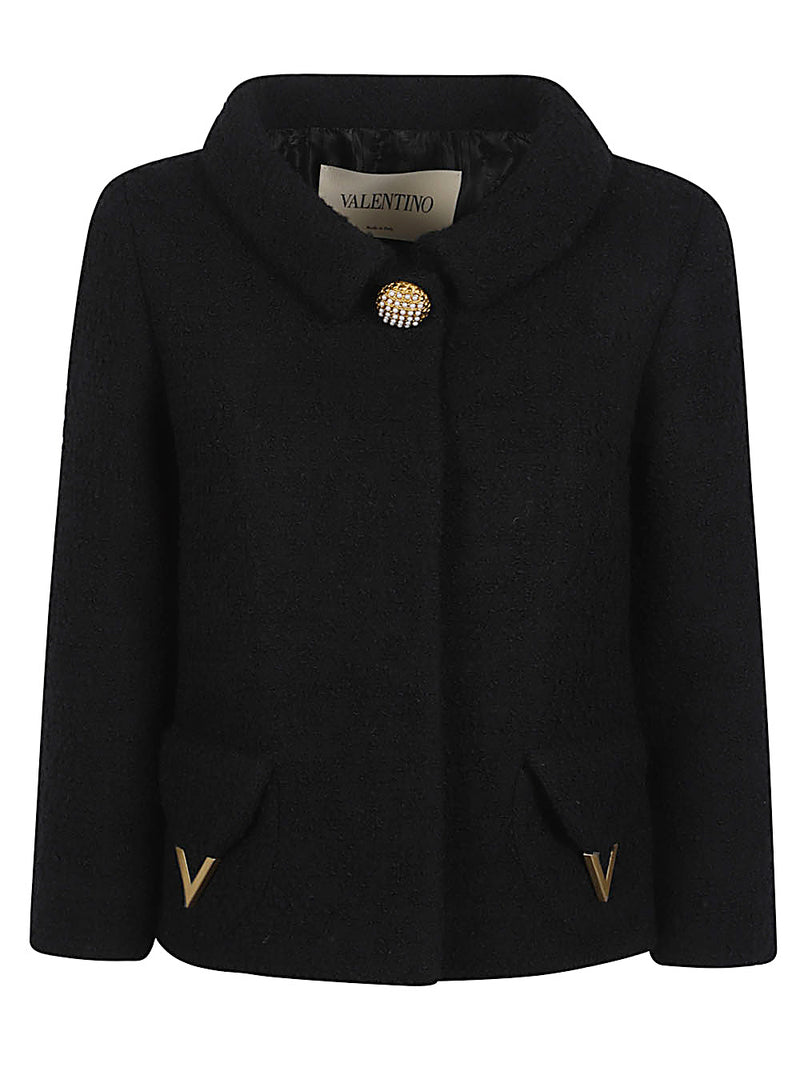 Valentino VLogo Signature wool jacket | Urbalenti™ NYC