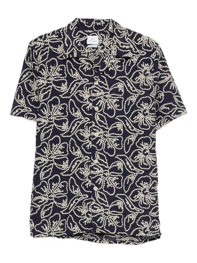 PS By Paul Smith Ps By Paul Smith Cotton blend printed shirt