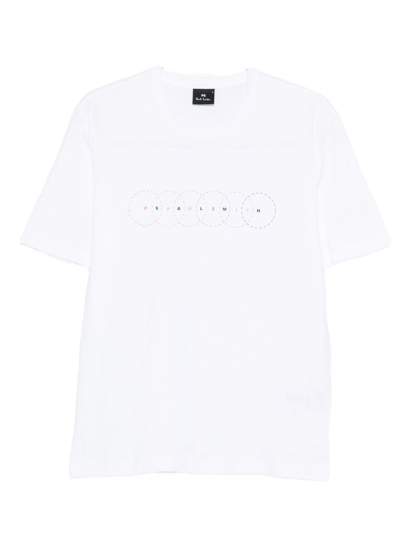 PS By Paul Smith Ps By Paul Smith Circles organic cotton t-shirt