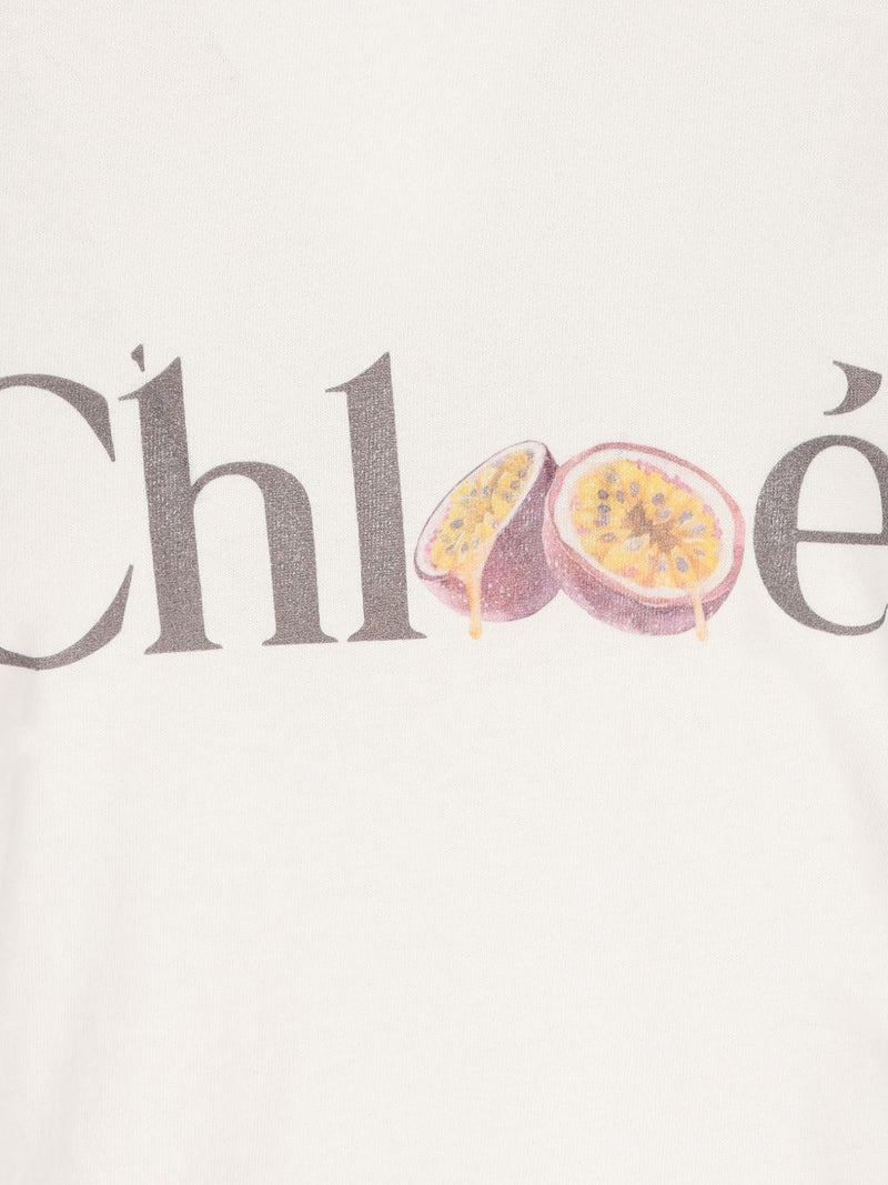 Chloé ChloÃ© Logo cotton t-shirt | Urbalenti™ NYC