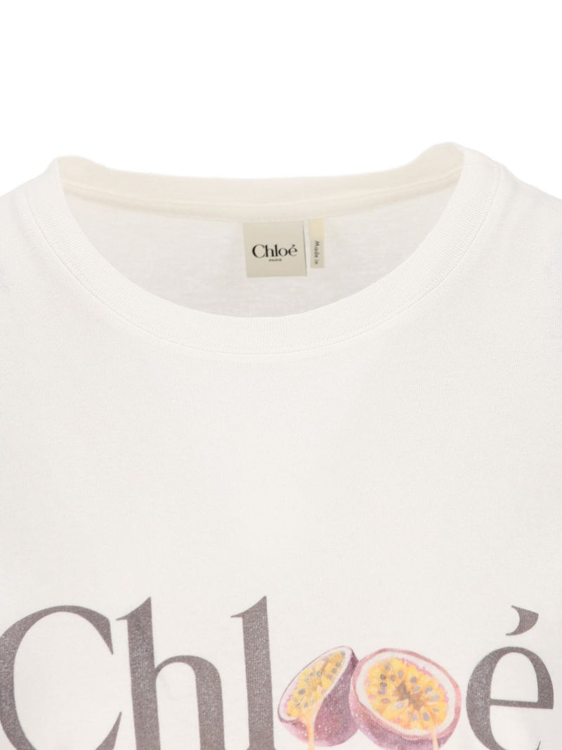 Chloé ChloÃ© Logo cotton t-shirt | Urbalenti™ NYC