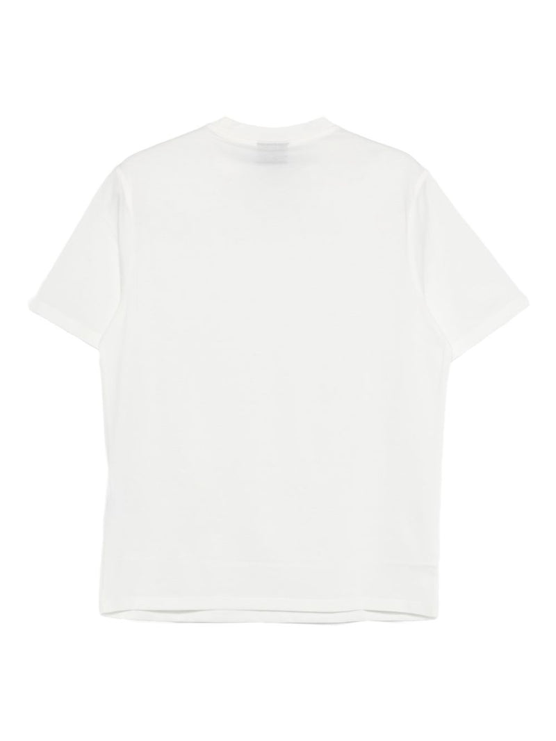 Emporio Armani Logo cotton t-shirt | Urbalenti™ NYC