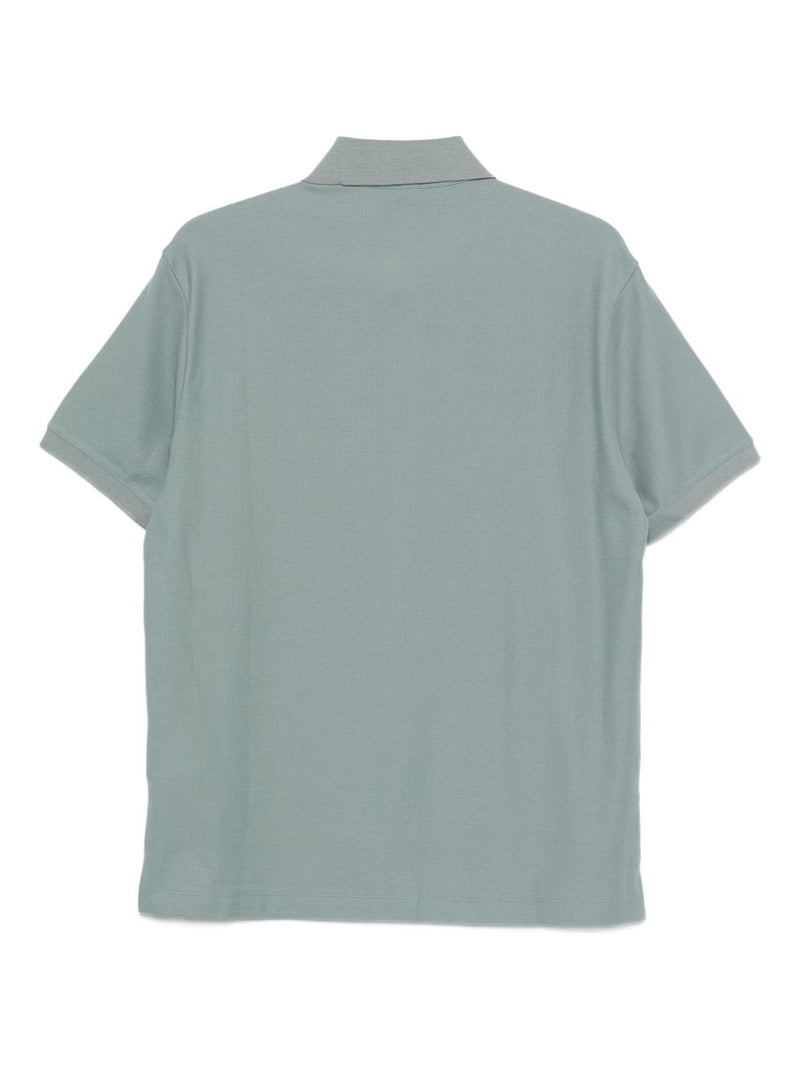 Emporio Armani Cotton polo shirt | Urbalenti™ NYC
