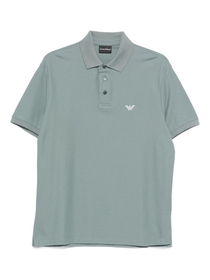 Emporio Armani Cotton polo shirt | Urbalenti™ NYC