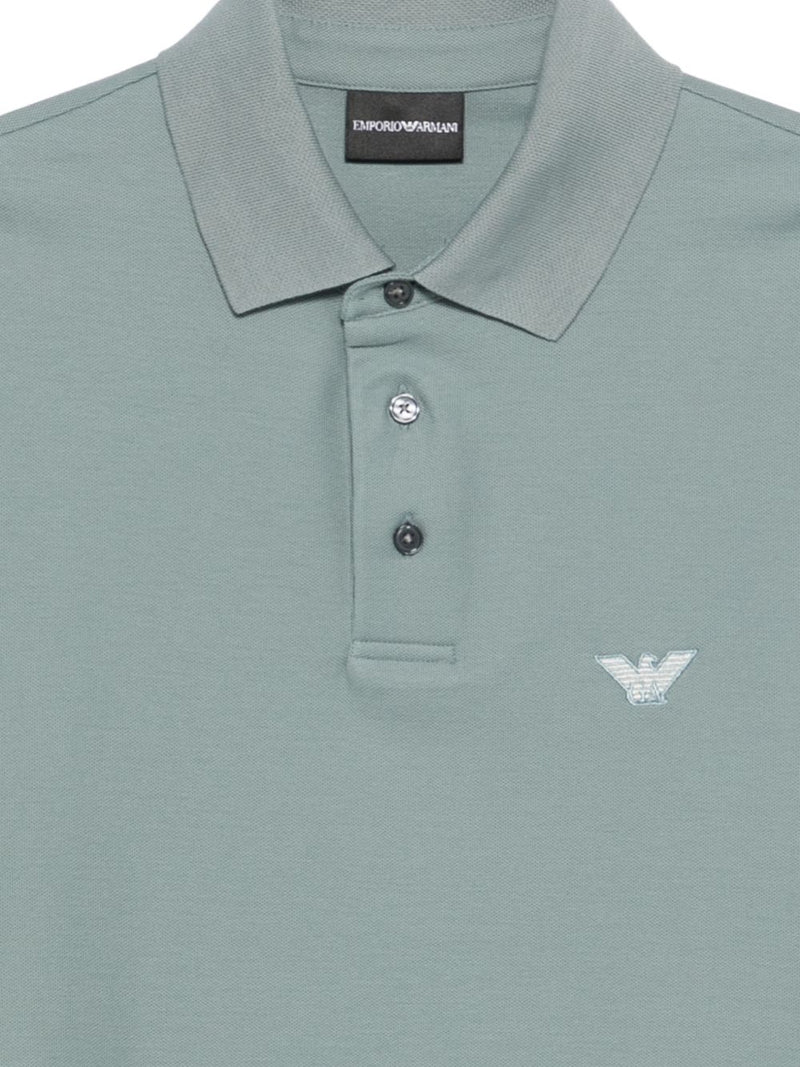 Emporio Armani Cotton polo shirt | Urbalenti™ NYC