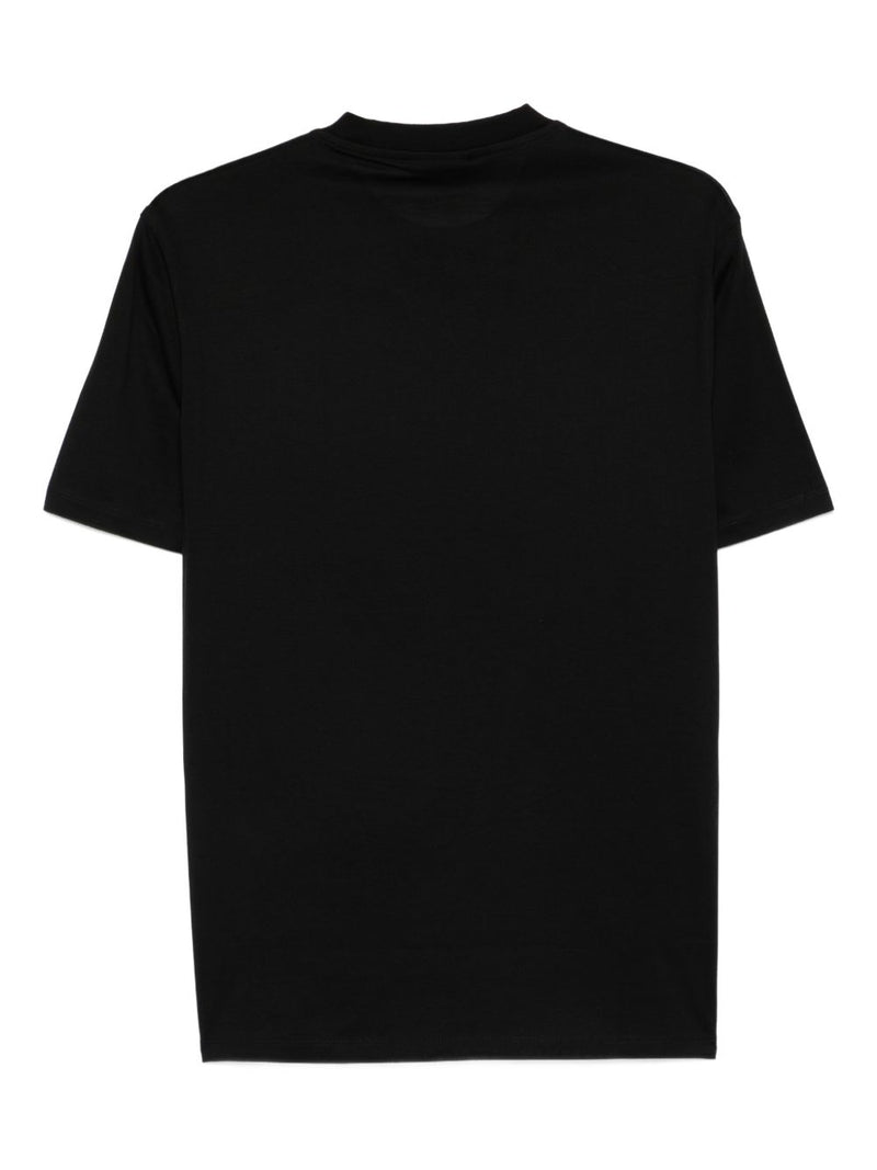 Emporio Armani Logo cotton t-shirt | Urbalenti™ NYC