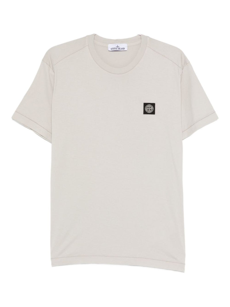 Stone Island Logo cotton t-shirt | Urbalenti™ NYC