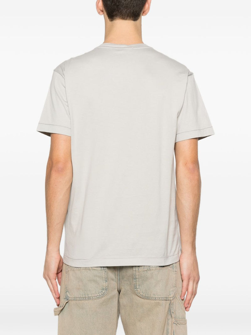 Stone Island Logo cotton t-shirt | Urbalenti™ NYC