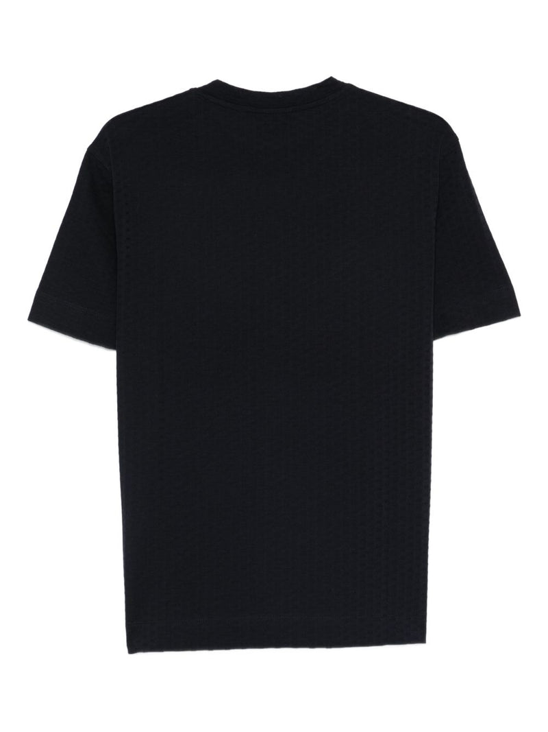 Emporio Armani Logo cotton t-shirt | Urbalenti™ NYC