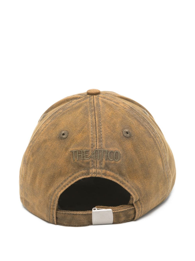 Gorra de béisbol con logo bordado de The Attico - Algodón | URBALENTI ™