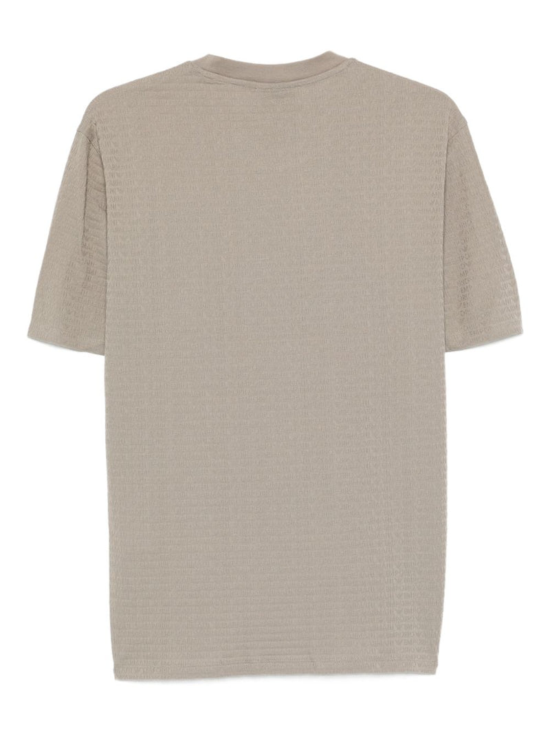 Emporio Armani Logo cotton t-shirt | Urbalenti™ NYC