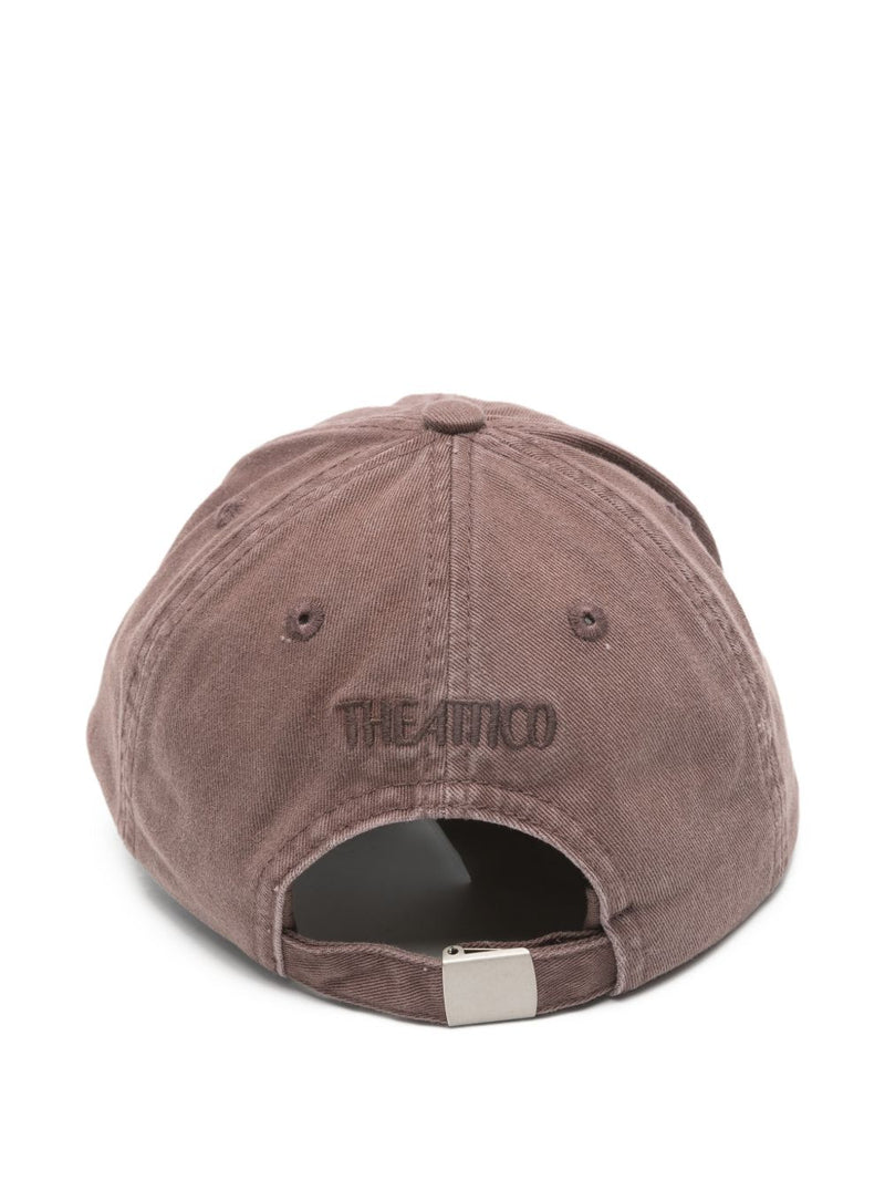 The Attico Fade Brown Cap - Cotton | Urbalenti™ NYC