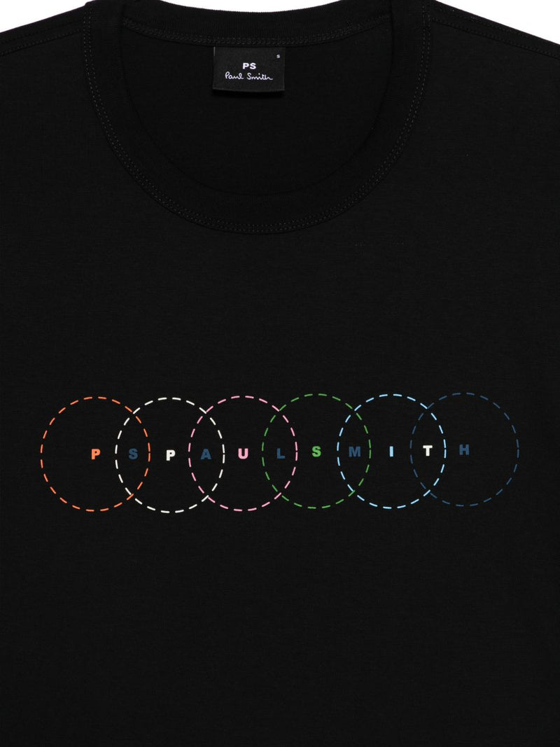 PS By Paul Smith Ps By Paul Smith Circles organic cotton t-shirt