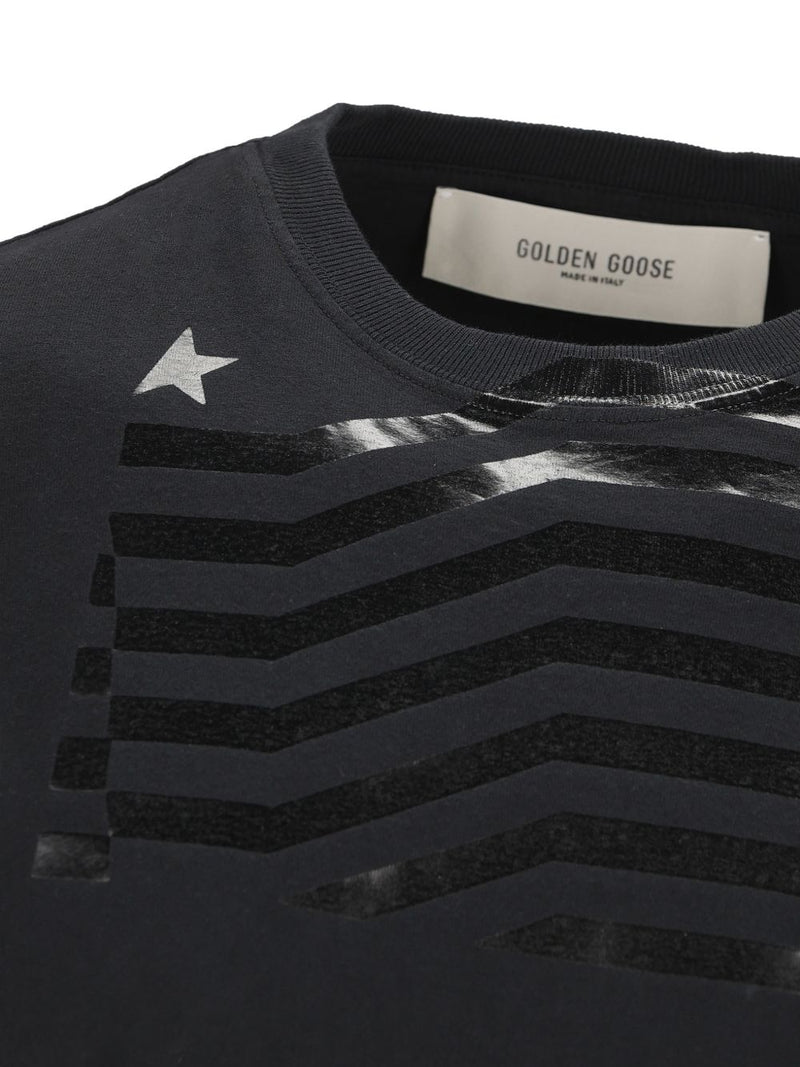 Golden Goose Printed cotton t-shirt | Urbalenti™ NYC