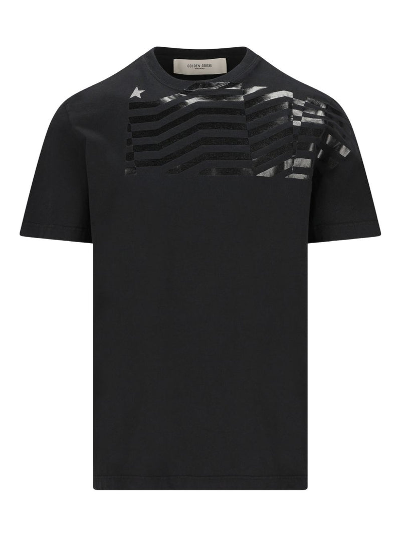 Golden Goose Printed cotton t-shirt | Urbalenti™ NYC