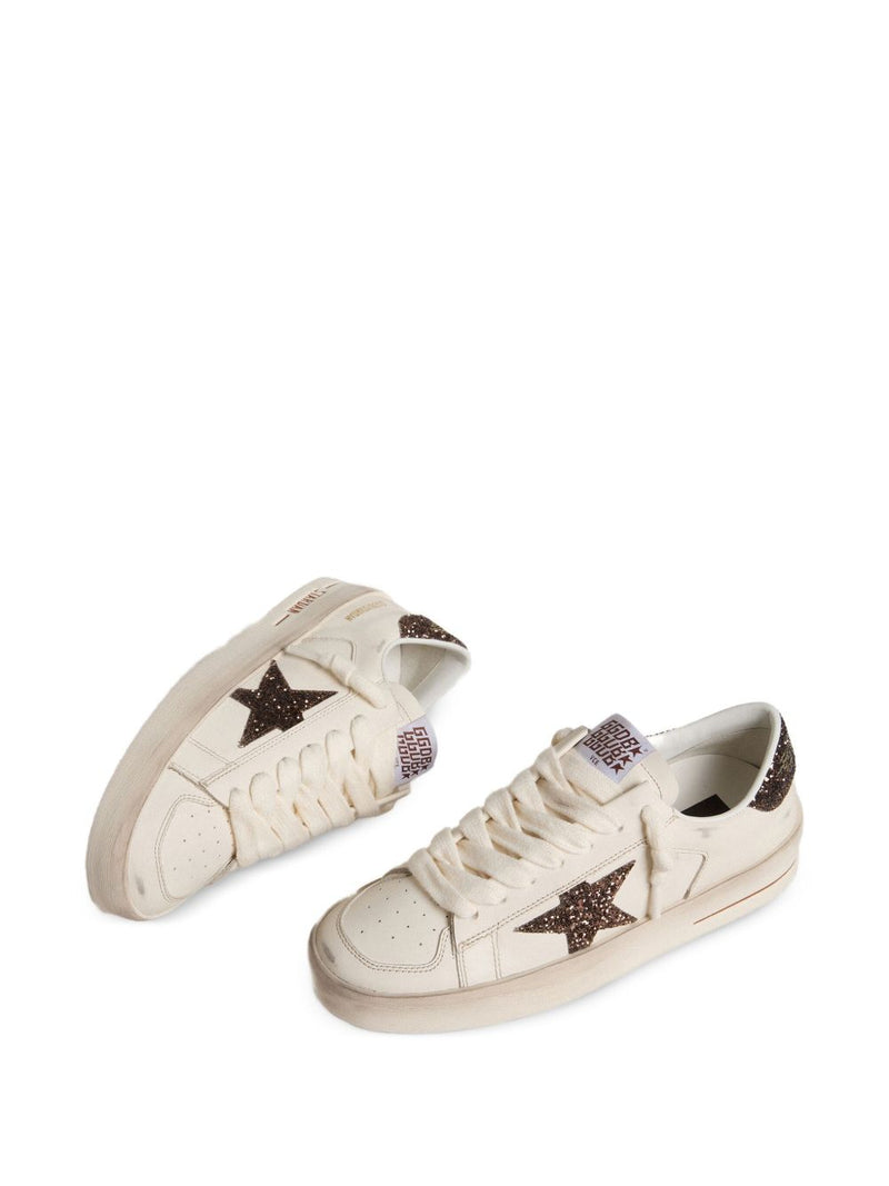 Golden Goose Stardan leather sneakers | Urbalenti™ NYC