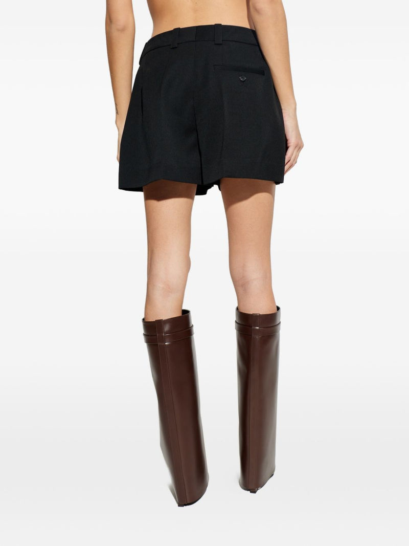 Givenchy Wool pleated shorts | Urbalenti™ NYC