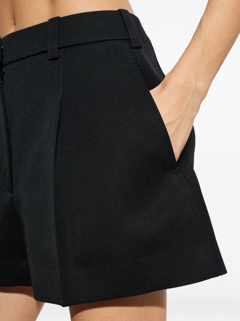 Givenchy Wool pleated shorts | Urbalenti™ NYC