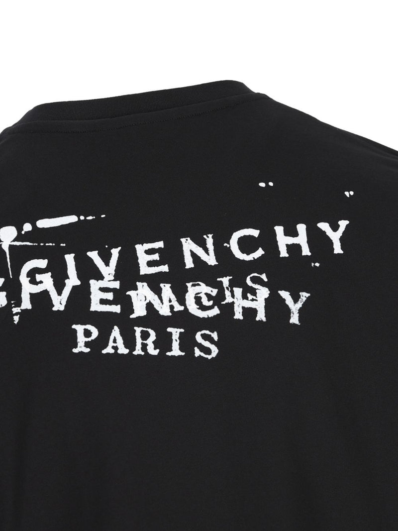 Givenchy Logo cotton t-shirt Variant 5 | Urbalenti™ NYC