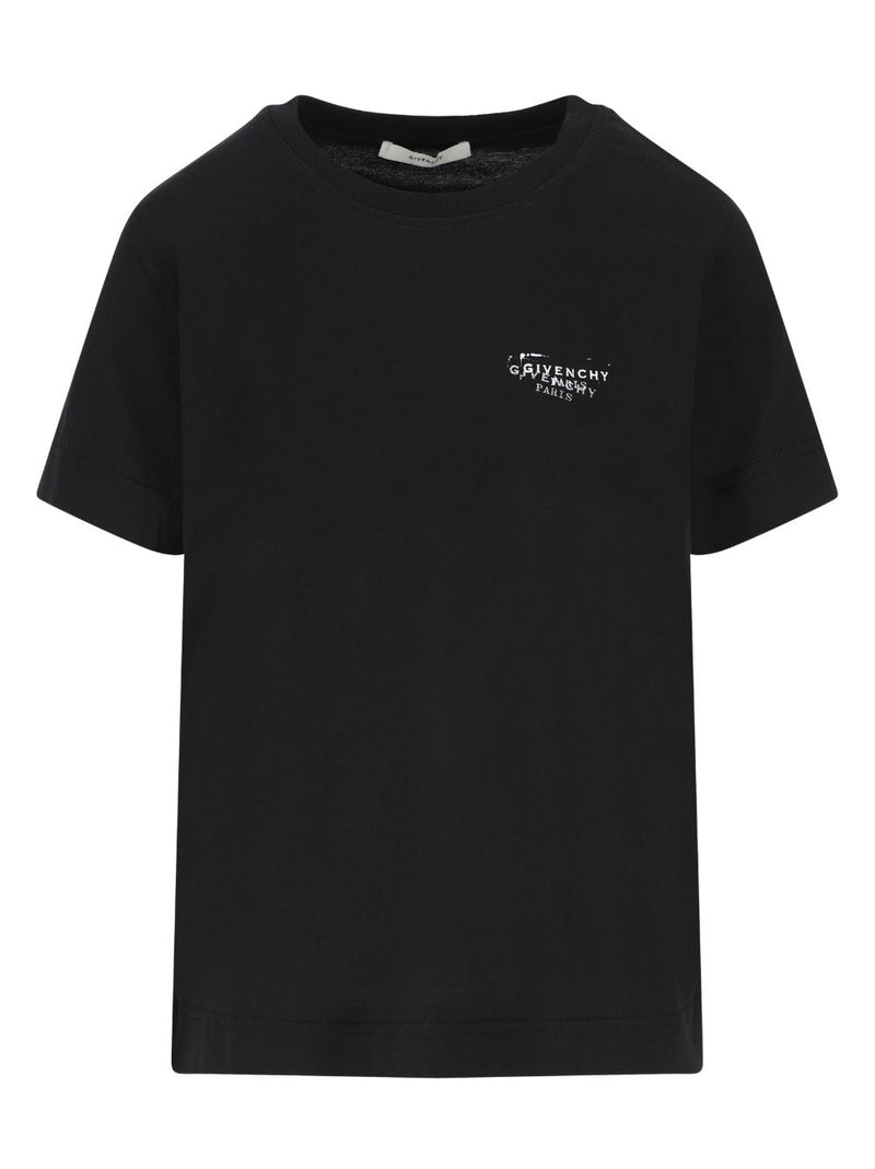 Givenchy Logo cotton t-shirt Variant 5 | Urbalenti™ NYC