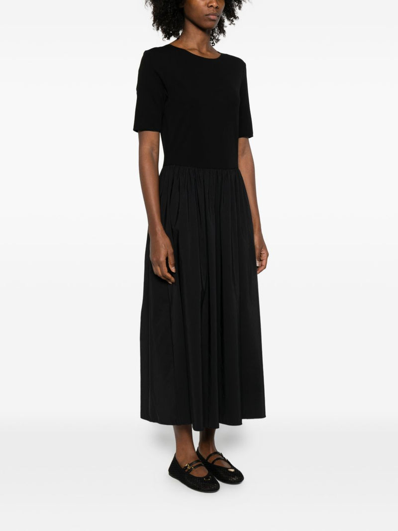 Emporio Armani Emporio Armani A-line skirt short sleeves round neck Midi dress